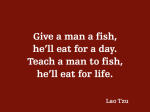 Ok, it was this Lao Tzu guy. I think.