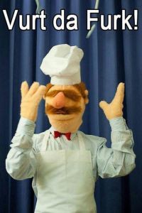 The Muppet's Swedish Chef. How poetic.