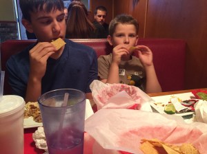 Mexican Food at the Salsa Brava. Mmmm, good!