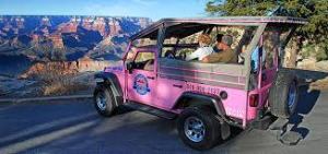 Pink Jeep Tours, Grand Canyon, Arizona. Our goal for the day.