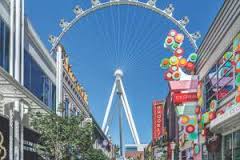 The High Roller. A huge Ferris Wheel in Vegas.
