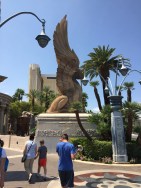 Mandalay Bay entrance.