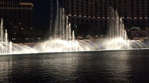 Still a MUST-SEE in Vegas. the fountains at the Bellagio.